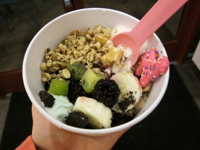 frozen yogurt for running