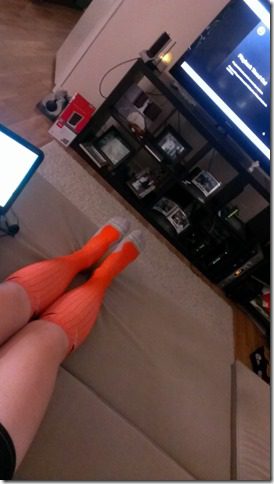 relaxing with procompression 450x800 thumb Thoughts from my Long Run