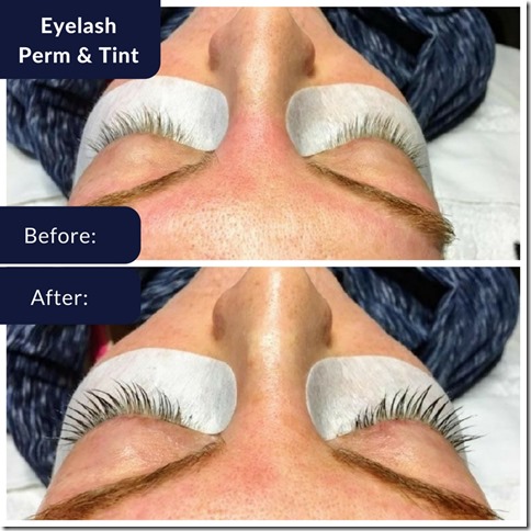 eyelash perm before and after 1