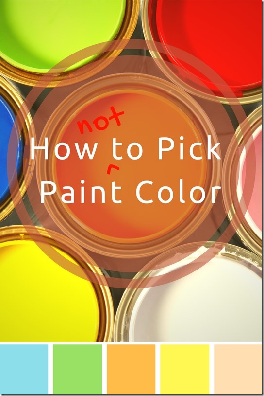 how to pick paint color