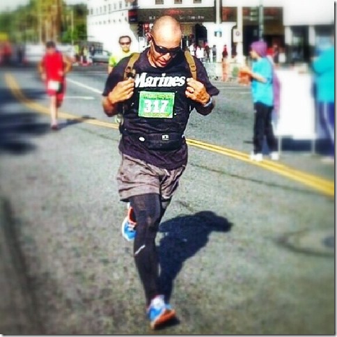 Marine Marathon Runner Juan Hernadez 10