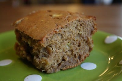 Banana Cake with Peanut Flour