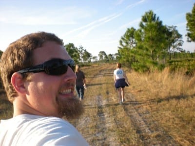 ben hiking in FL