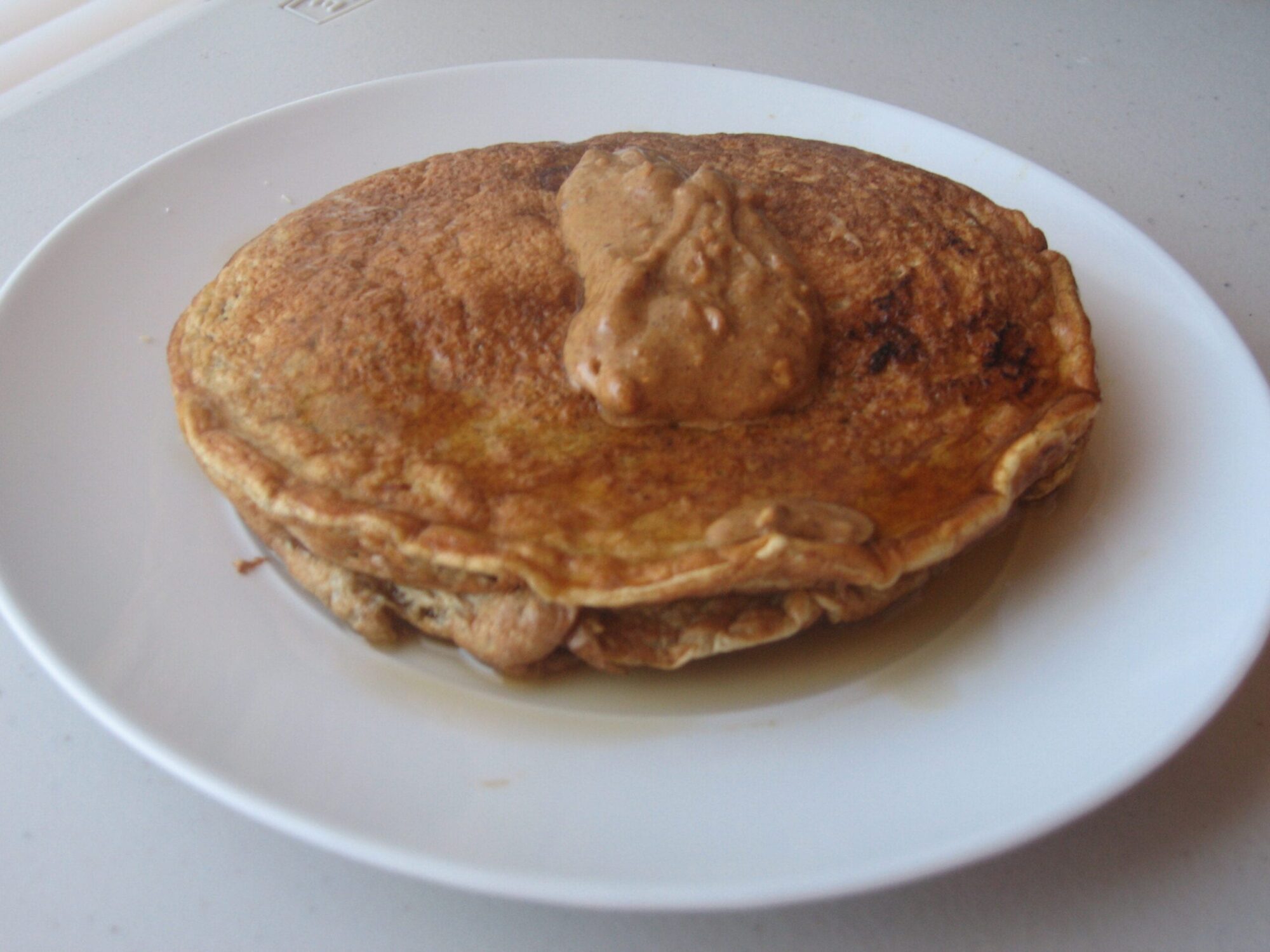 Pancakes and Almond Butter