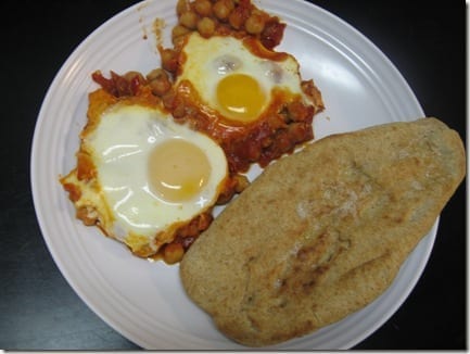 chickpea dinner