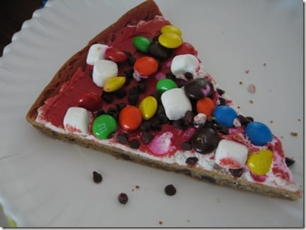 cookie pizza