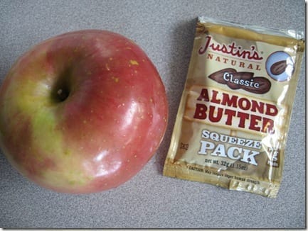 apple and almond butter