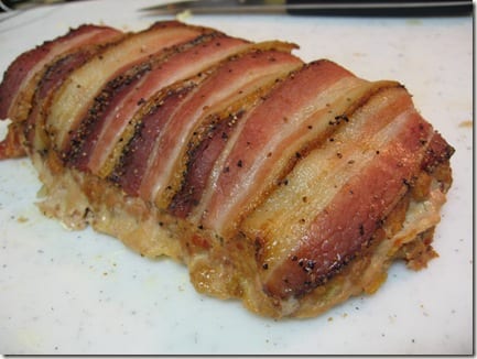 bacon wrapped meatloaf