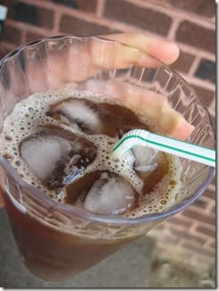 iced coffee