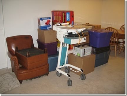 furniture packed
