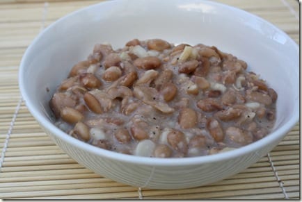 easy vegetarian recipe for cooking pinto beans