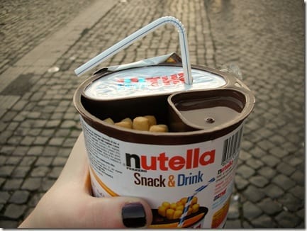 nutella snack