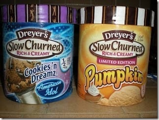 pumpkin ice cream