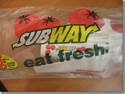 subway sandwich