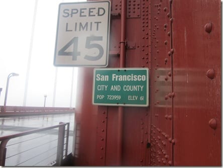 San Francisco city limit