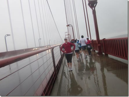 Monica on Golden Gate