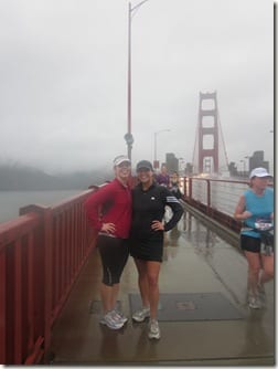 post Golden Gate bridge run