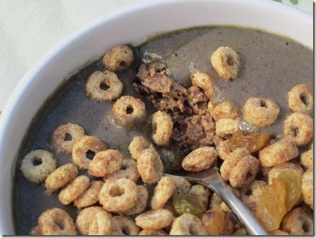 Smoothie in a bowl