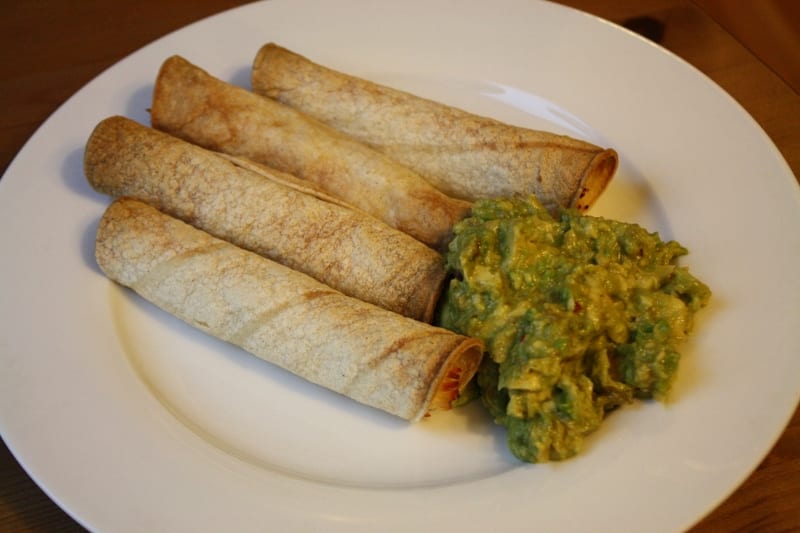 healthy baked taquitos