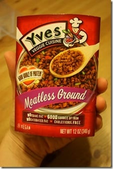 meatless ground