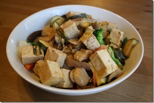 tofu stir fry