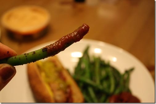 Green bean fries