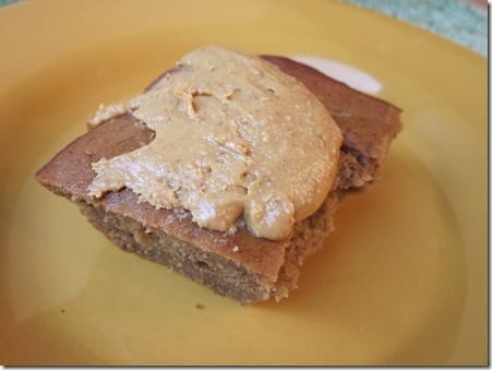 Banana protein cake