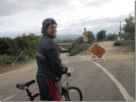 Ben with bike