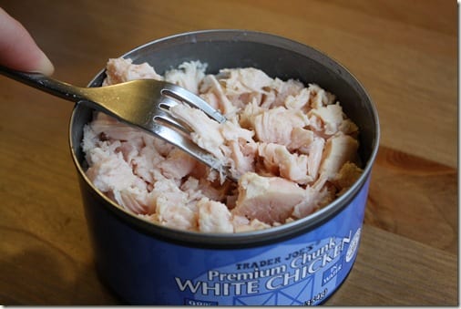 canned chicken