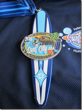 Surf City Marathon Medal