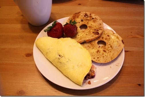 peanut butter omelet recipe