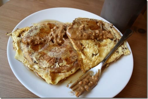 french toast with PB