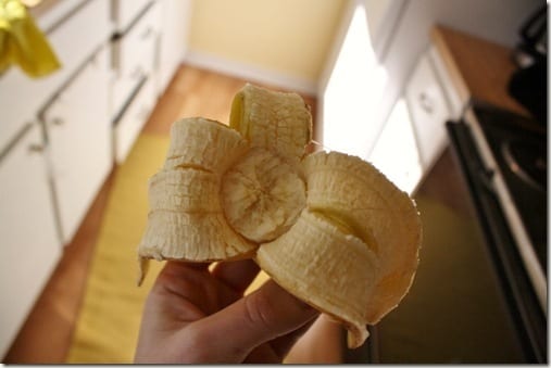 half a banana