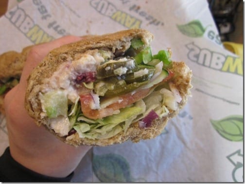 Subway Chicken Salad