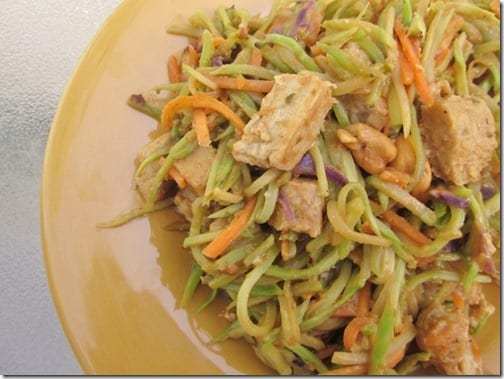 broccoli slaw stirfry