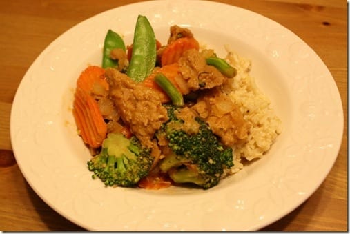 seitan stir fry