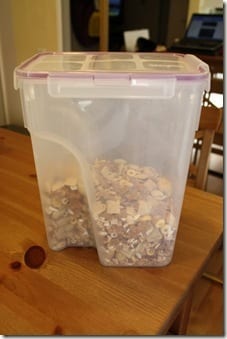 cereal tupperware