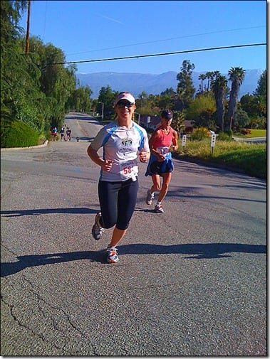 monica running redlands