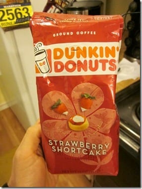 dunkin donuts strawberry shortcake