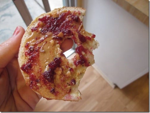 PB&J Bagel thin