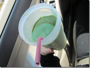 smoothie on the go