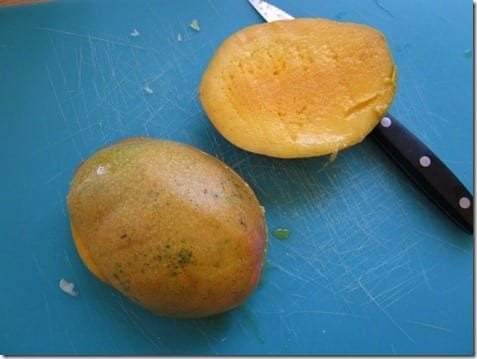 cut mango