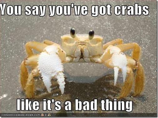 got crabs