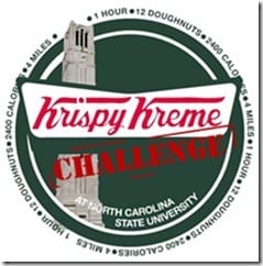 krispy kreme challenge