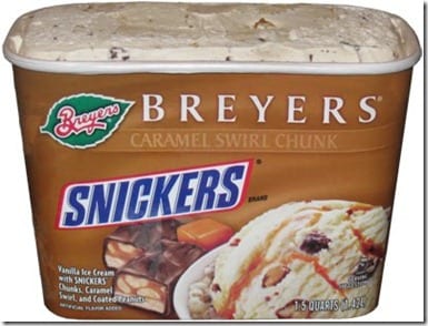 snickers ice cream