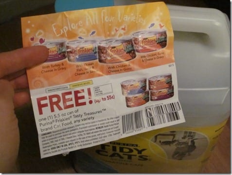 cat food coupon