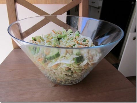 peanut slaw