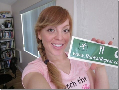 Run Eat Repeat Stickers Giveaway