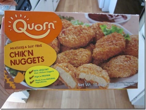 quorn chikn nuggets