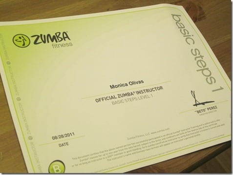 Zumba Certification - Run Eat Repeat